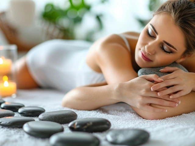 Účinky a benefity masáže lávovými kameny: Krok k přirozené relaxaci