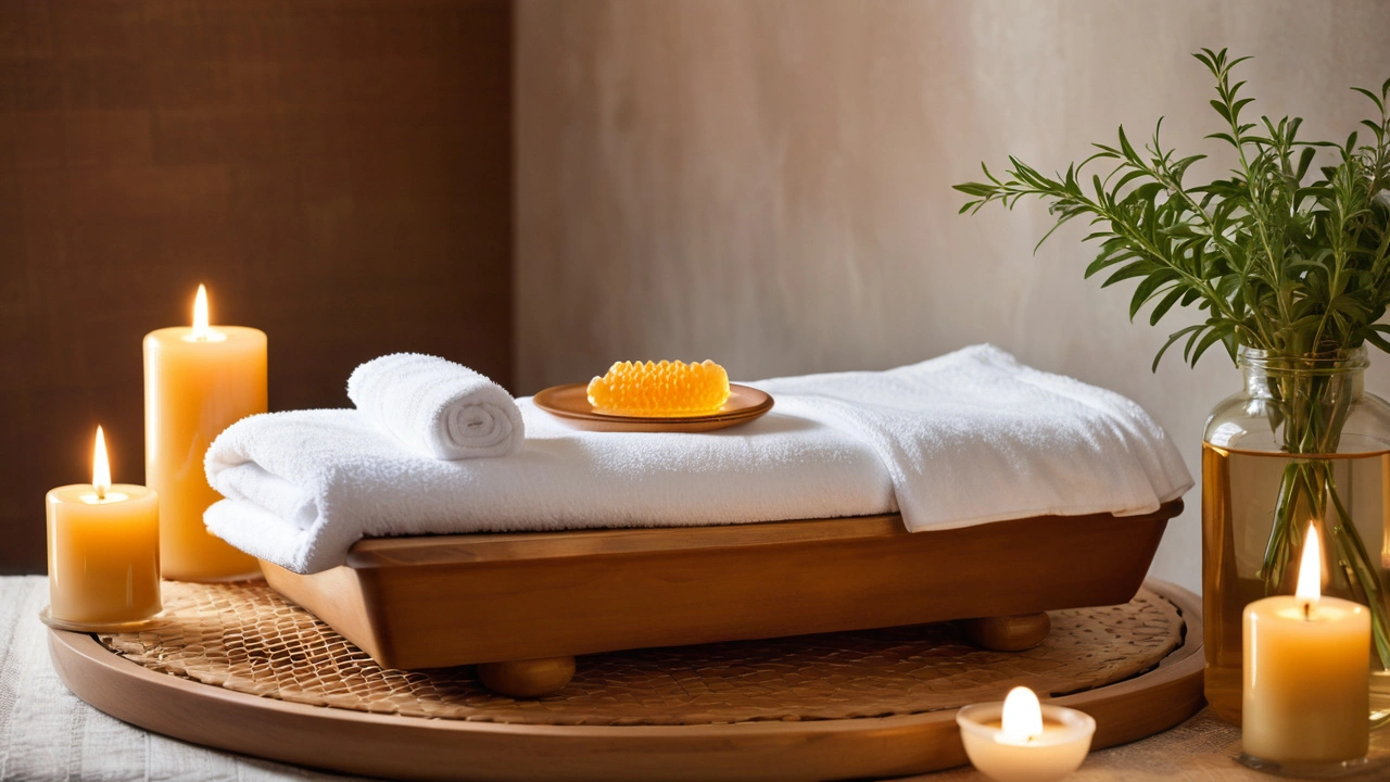 Medová masáž: Luxusní procedura pro zdraví a relaxaci