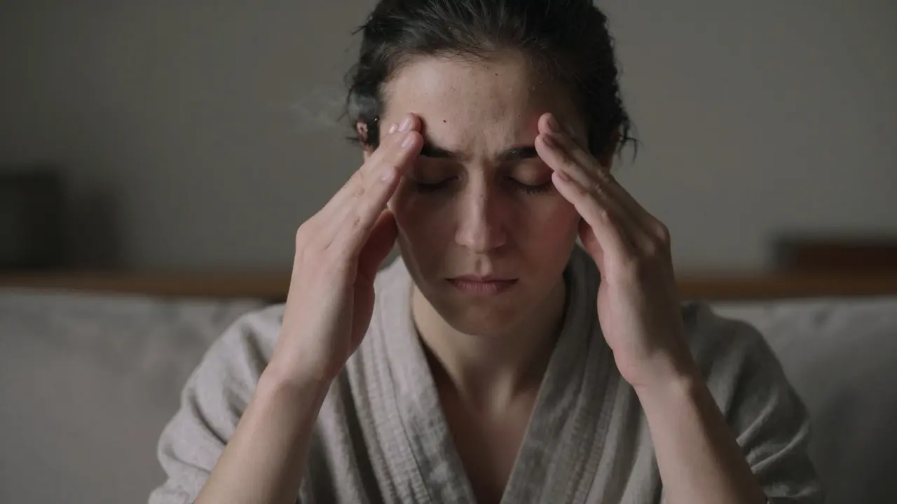 Jak se dělá masáž obličeje pro úlevu od migrény