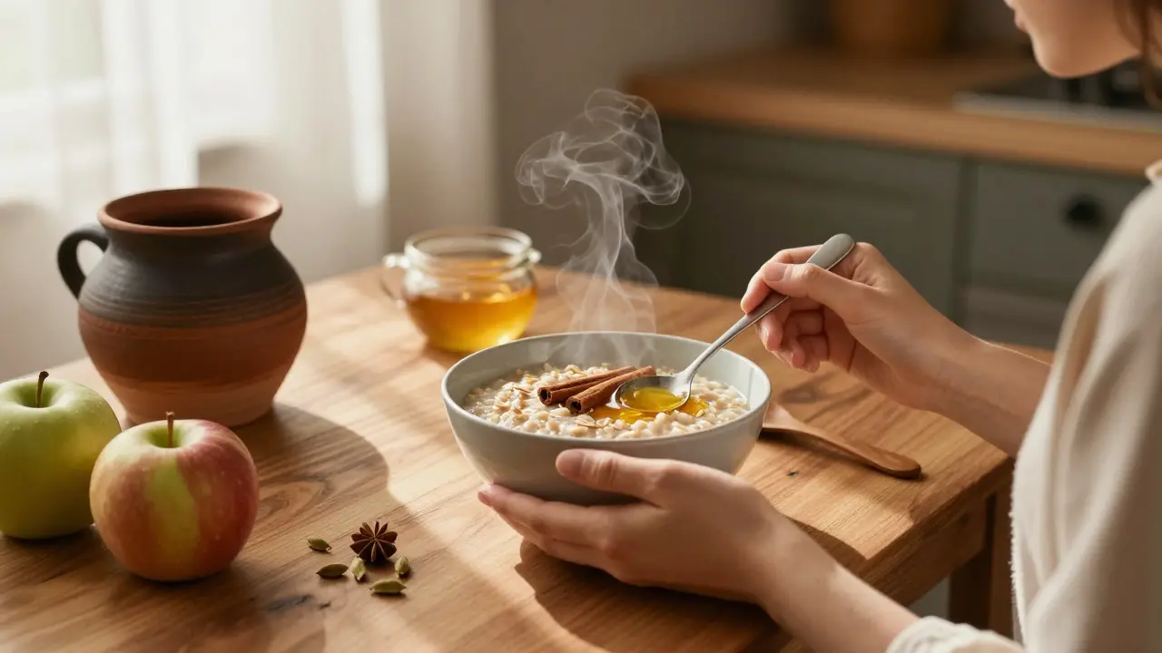 Co snídáte podle Ayurvedy? Praktický průvodce ranní stravou podle vašeho dosh