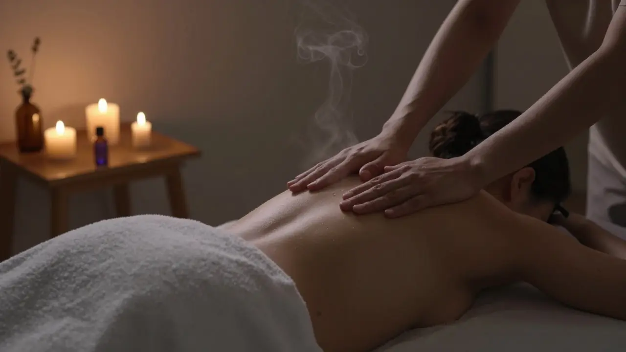 Jak správně masírovat záda: krok za krokem s aromaterapií