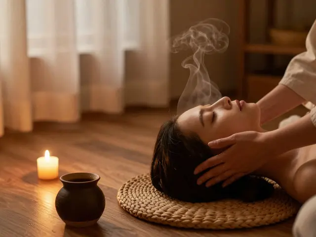 Dopřejte si indickou masáž hlavy a ulevte si od bolesti