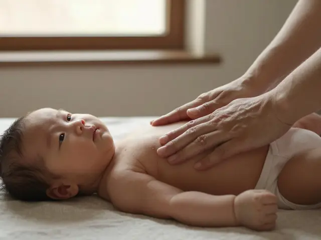 Jak uvolnit břicho u kojenců a batolat: přirozené metody, které skutečně pomáhají