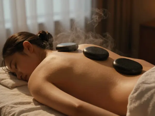 Masáž lávovými kameny: Jak se dostat do stavu hluboké relaxace