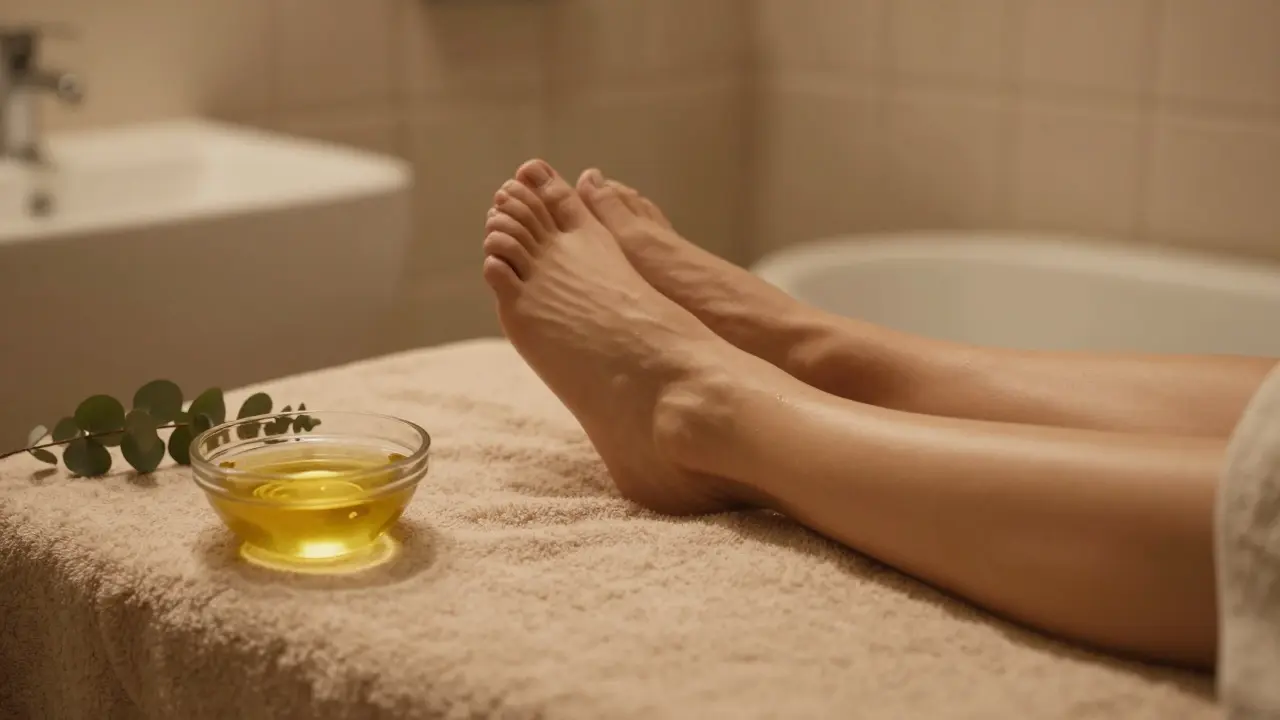 Jak si namasírovat lýtko: Reflexní body, techniky a úleva od křečí